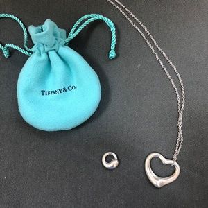 Tiffany & Co. Jewelry - 2 Tiffany Necklaces - Open Heart & Eternal Circle Tiffany & Co. Jewelry - 2 Tiffany Necklaces - Open Heart & Eternal Circle